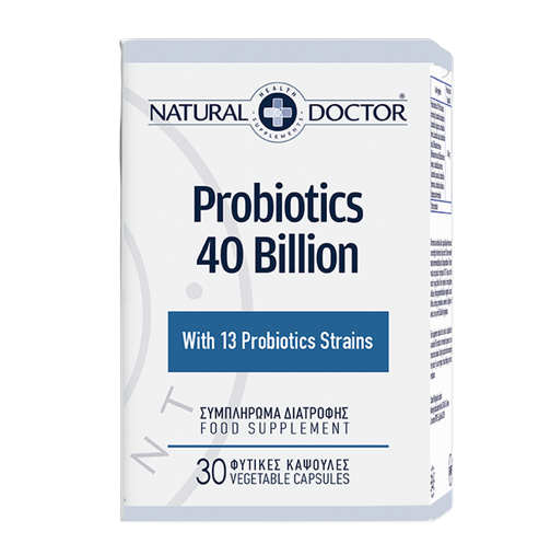Probiotics 40 Billion, 30 capsule, Natural Doctor