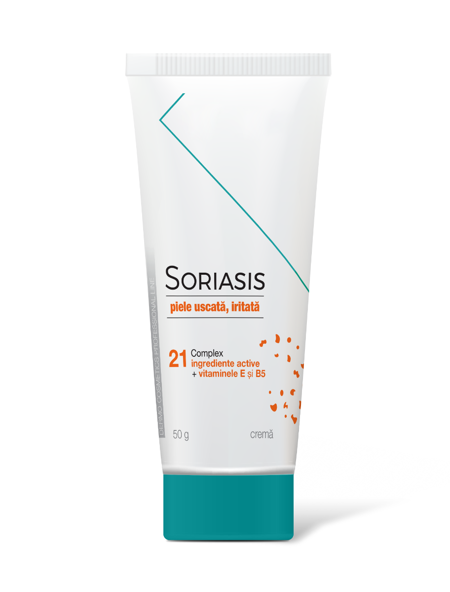 Crema Soriasis pentru piele uscata si iritata, 50g, PharmaGenix®