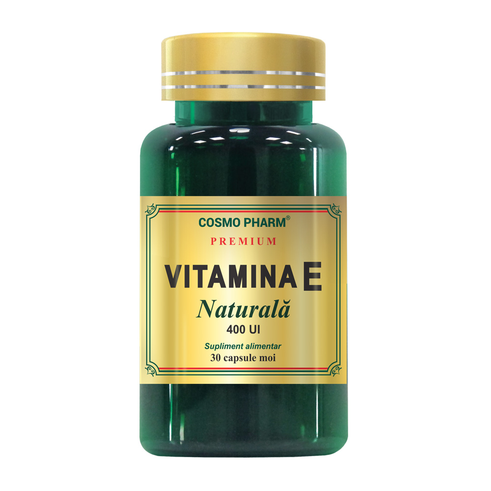 Vitamina E Naturala, 30 capsule, Cosmopharm