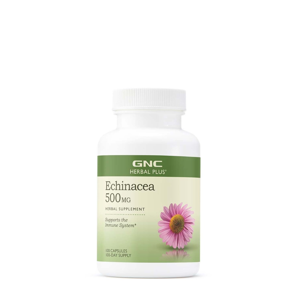 Extract de Echinacea 500mg Herbal Plus®, 100 capsule, GNC