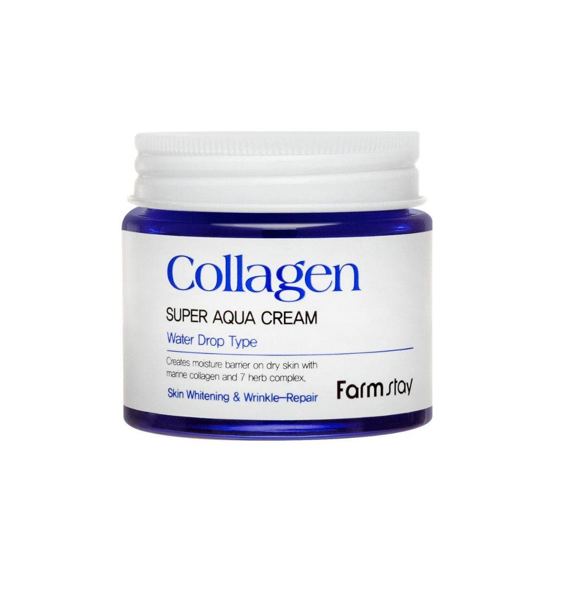 Crema hidratanta cu colagen marin Collagen, 80ml, Farmstay