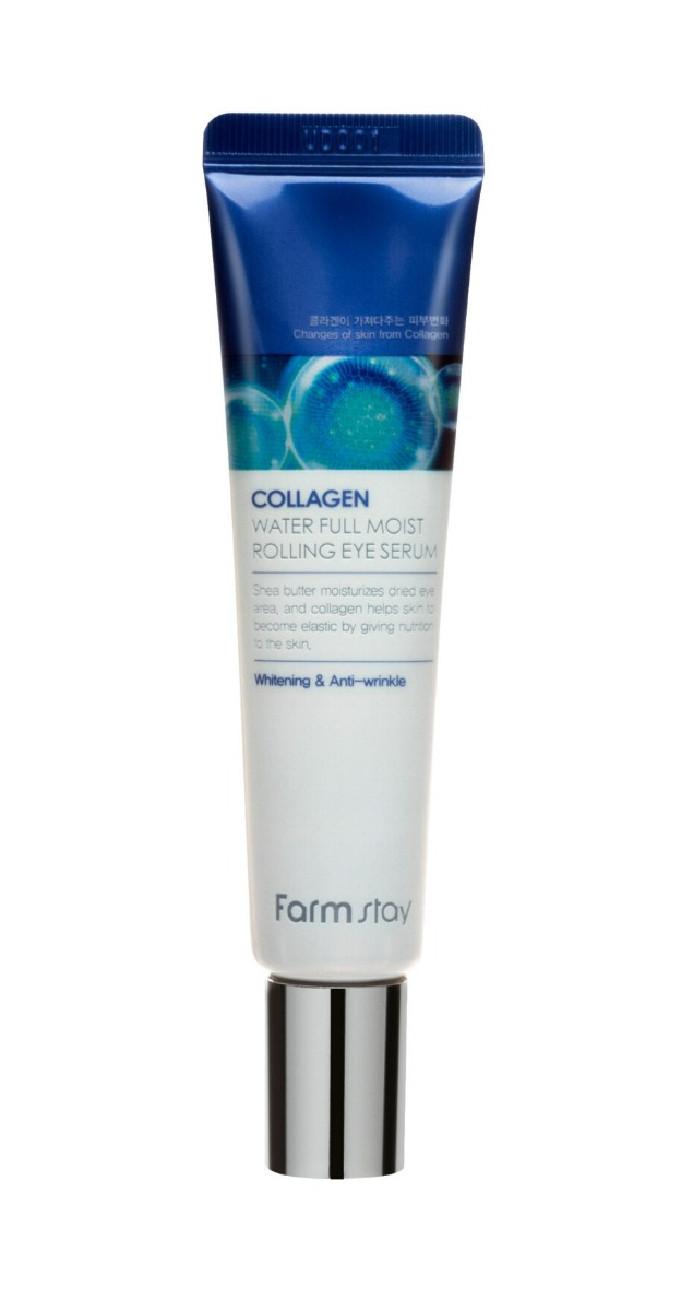 Serum hidratant pentru zona ochilor cu colagen marin Collagen, 25ml, Farmstay