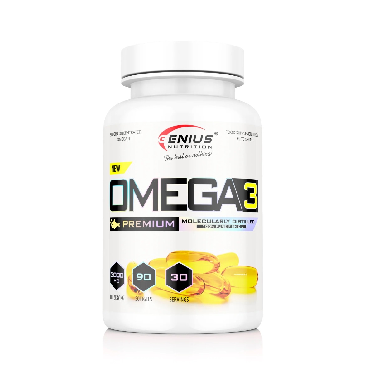 Omega-3, 90 capsule, Genius Nutrition