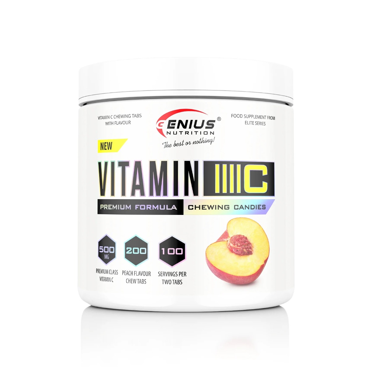 Vitamina C, 300 tablete, Genius Nutrition
