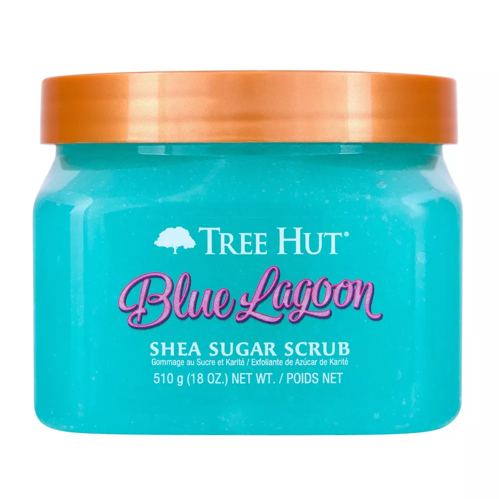 Scrub de corp Blue Lagoon Shea Sugar, 510g, Tree Hut