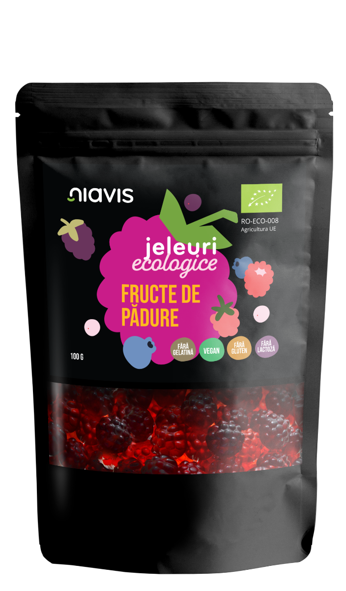 Jeleuri ecologice ''Fructe de Padure , 100g, Niavis