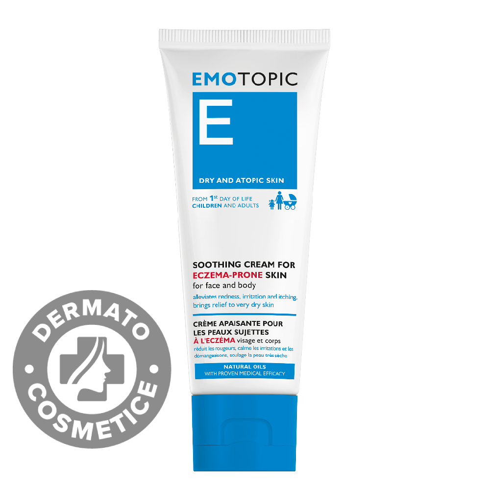 Crema calmanta pentru eczeme Dry and Atopic E, 75ml, Pharmaceris