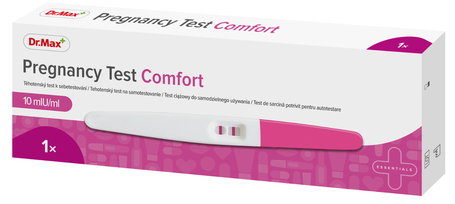 Dr. Max Test de sarcina Comfort, 1 bucata