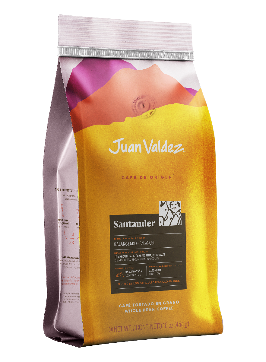 Cafea boabe Origine Santander, 454g, Juan Valdez