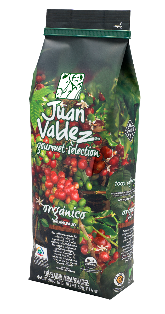 Cafea boabe eco, 500g, Juan Valdez