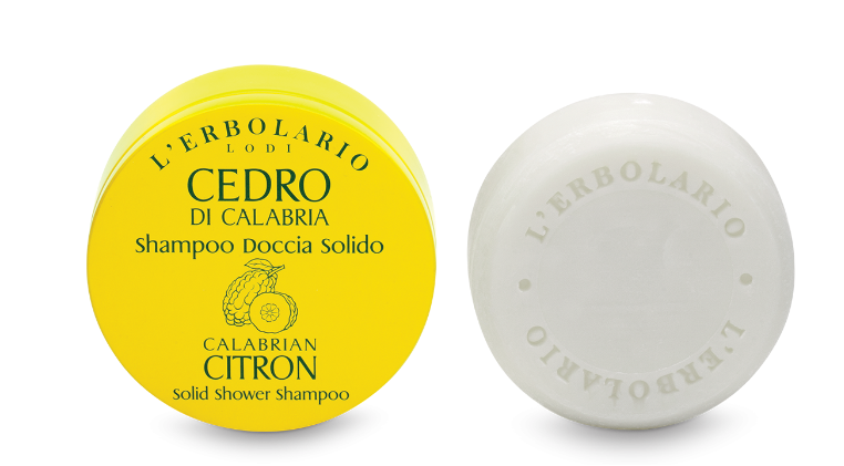 L'Erbolario Sampon solid Calabrian Citron, 60g