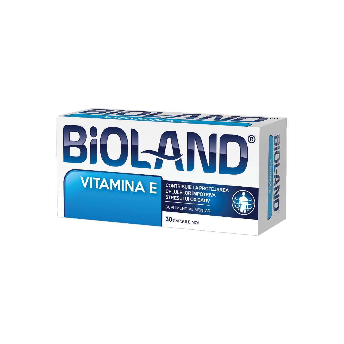 Vitamina E 50mg Bioland, 30 capsule moi, Biofarm