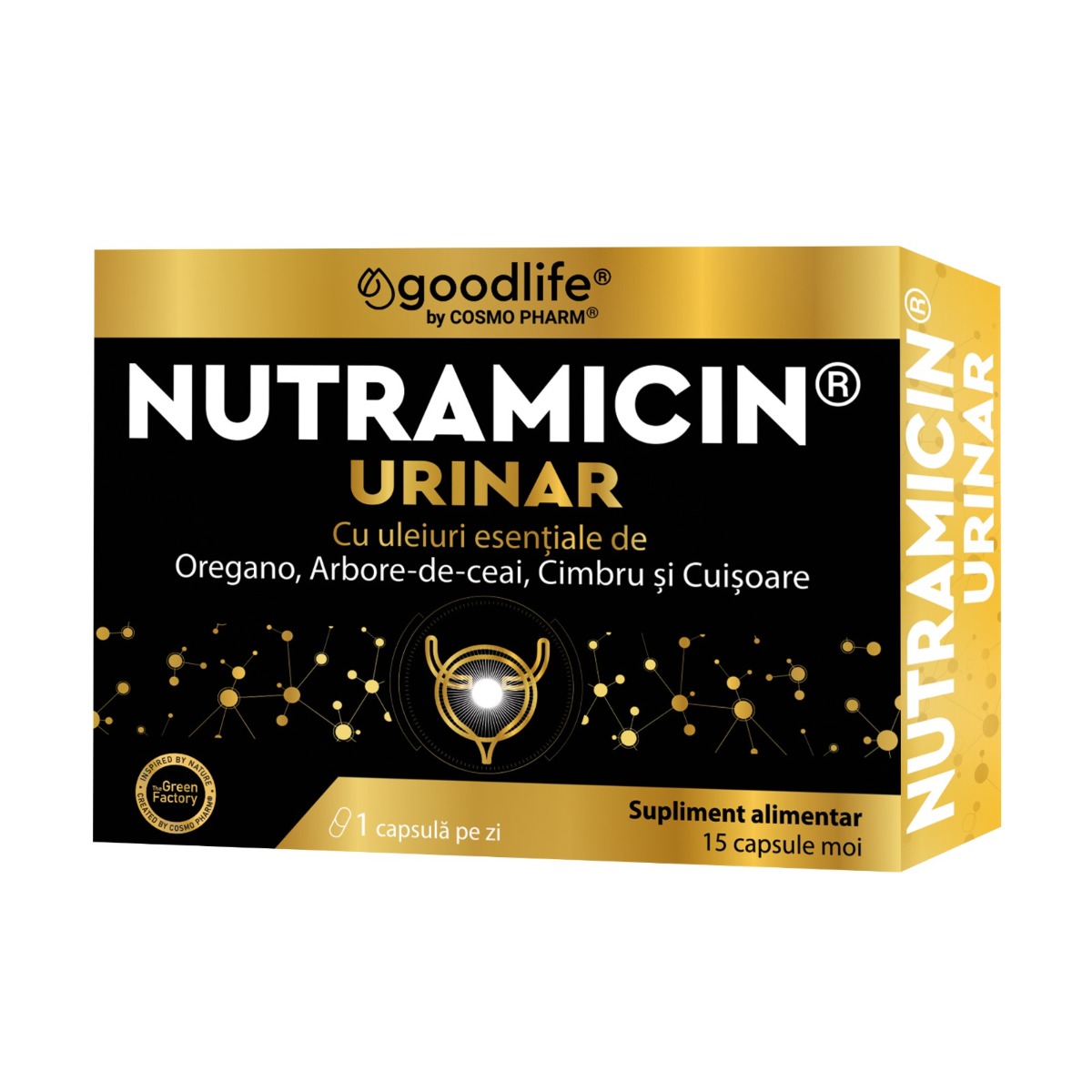 Nutramicin Urinar, 15 capsule, Cosmopharm