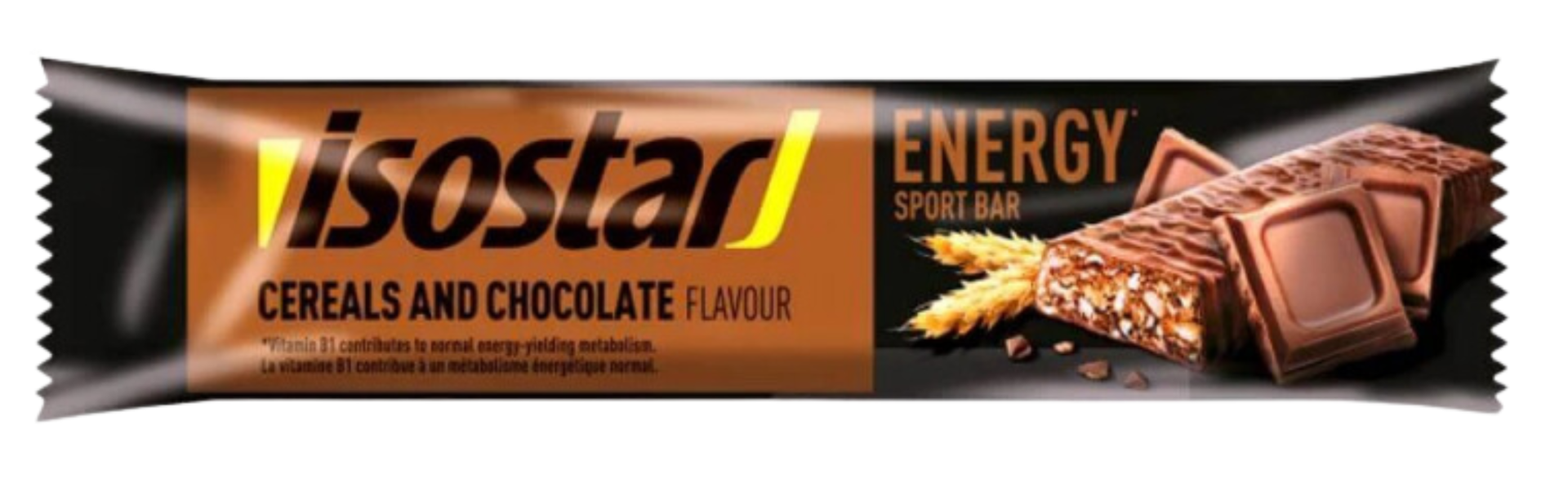 Baton High Energy cu aroma de ciocolata, 35g, Isostar