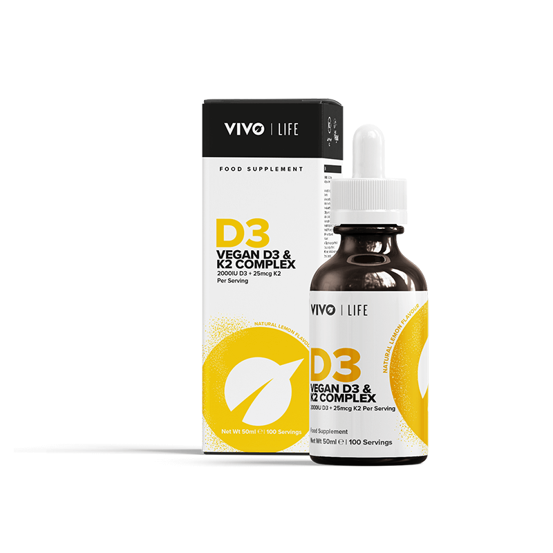 Vitamina D3 lichida 2000UI, 50ml, Vivo