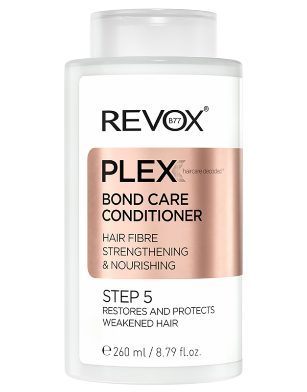 Balsam de par pentru par deteriorat Plex Bond Care Step 5, 260ml, Revox