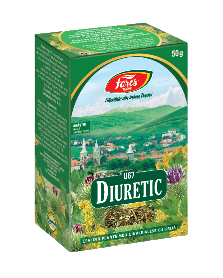 Ceai Diuretic U67, 50g, Fares