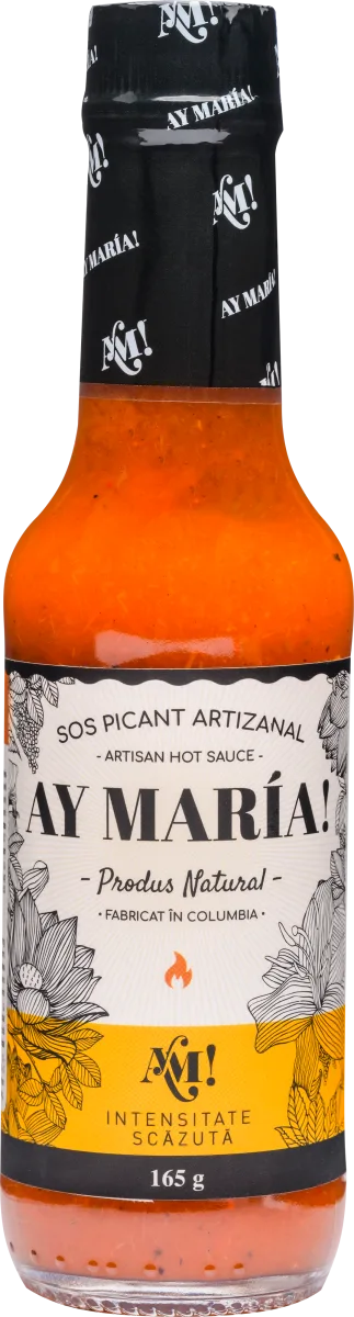 Sos salsa picant Low Fire, 165g, Ay Maria