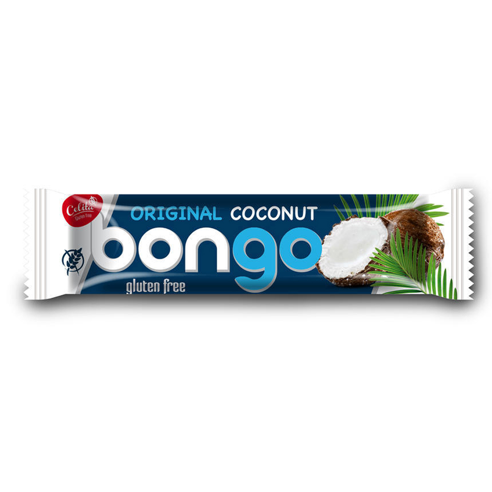 Baton fara gluten cu crema de cocos Bongo Cocos, 40g, Soco