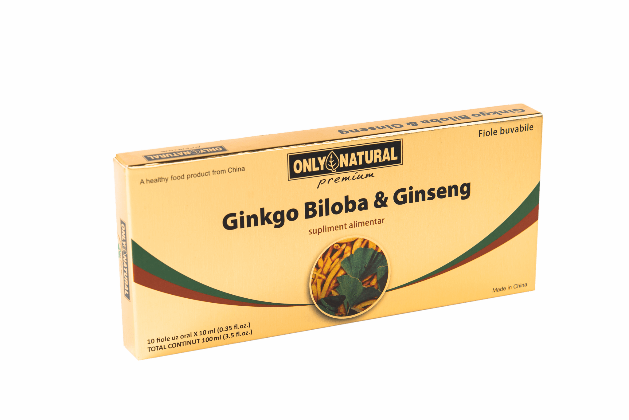 ONLY NATURAL GINKGO BILOBA + GINSENG 10 FIOLE X 10ML