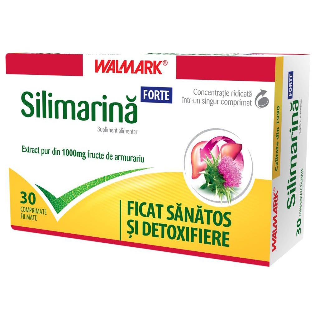 WALMARK SILIMARINA FORTE 30 COMPRIMATE FILMATE
