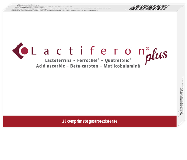 LACTIFERON PLUS 20 COMPRIMATE