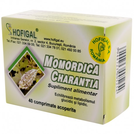 HOFIGAL MOMORDICA CHARANTIA 40 COMPRIMATE