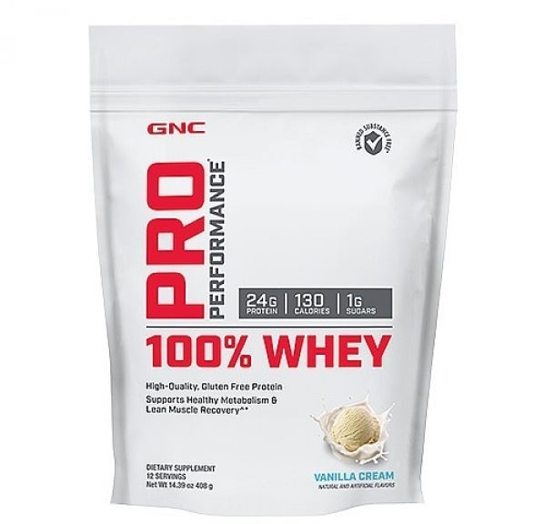 Proteina din zer Pro Performance 100%, 408g, GNC