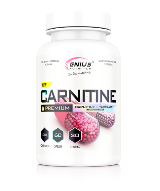 Carnitine, 60 capsule, Genius Nutrition
