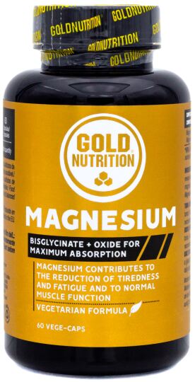 Magneziu 600mg, 60 capsule, Gold Nutrition