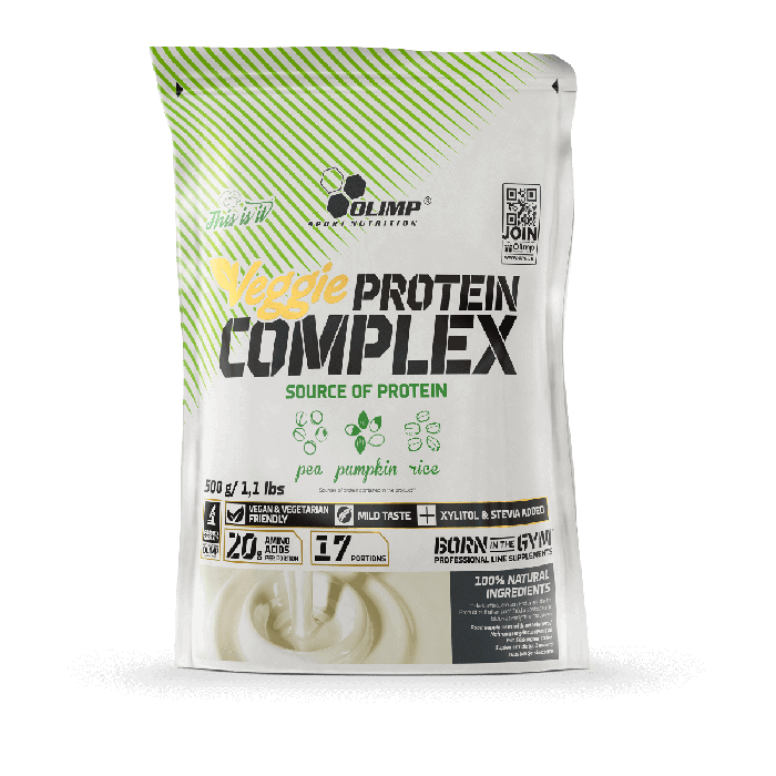 Proteine vegetale Veggie Protein Complex, 500g, Olimp Sport Nutrition