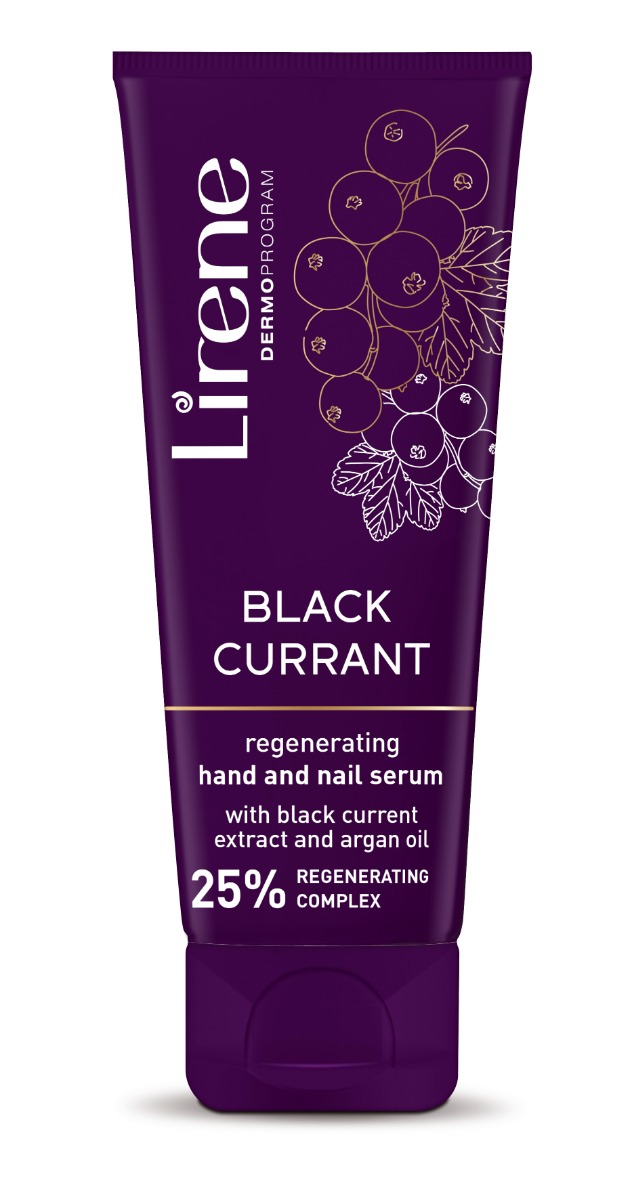 Crema-ser de maini cu coacaze negre 25% complex regenerant Hand Care, 75ml, Lirene