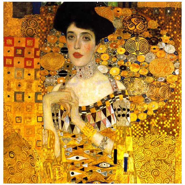 Laveta microfibra Klimt Golden Lady