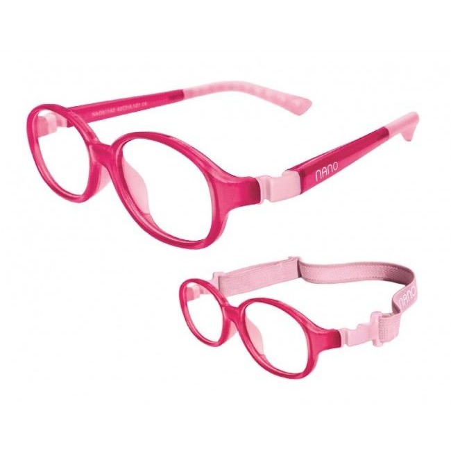 Rame ochelari de vedere copii Nano Kids NAO51344 ROSA