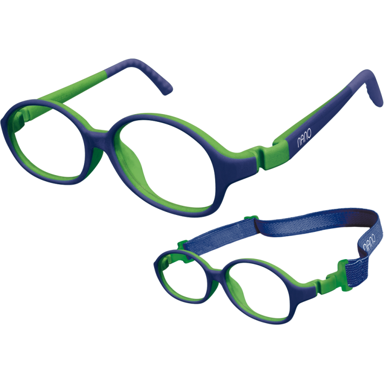 Rame ochelari de vedere copii Nano Kids NAO51844 BLUE LIME