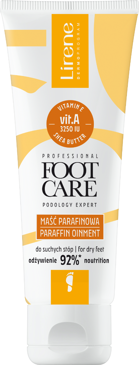 Unguent cu parafina si Vitamina A pentru picioare Professional Foot Care Podology Expert, 75ml, Lirene