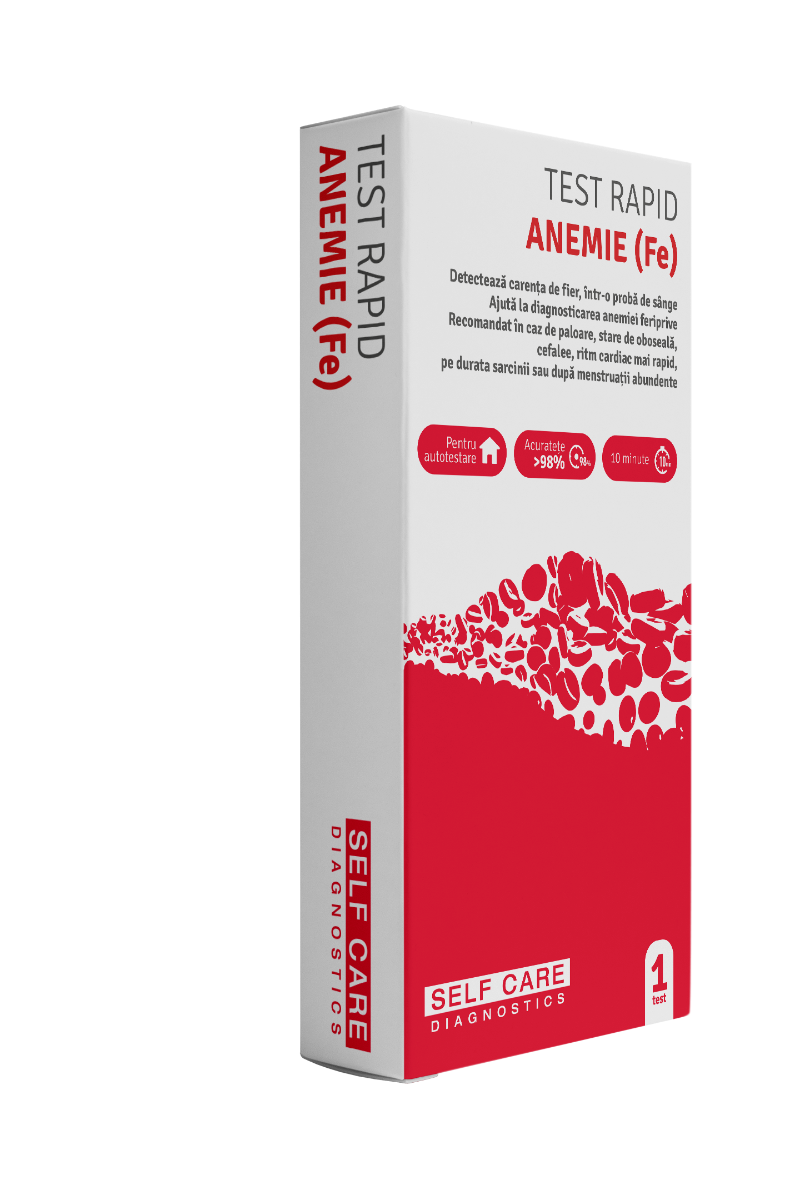 Test rapid pentru anemie (FE), 1 bucata, Self Care
