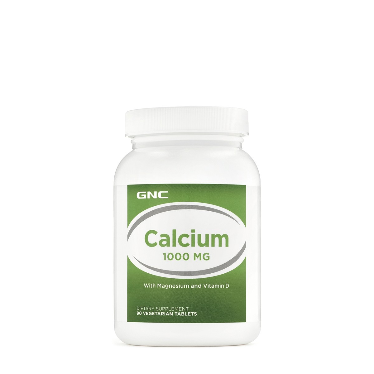 Calciu Plus 1000mg cu Magneziu si Vitamina D, 90 tablete, GNC