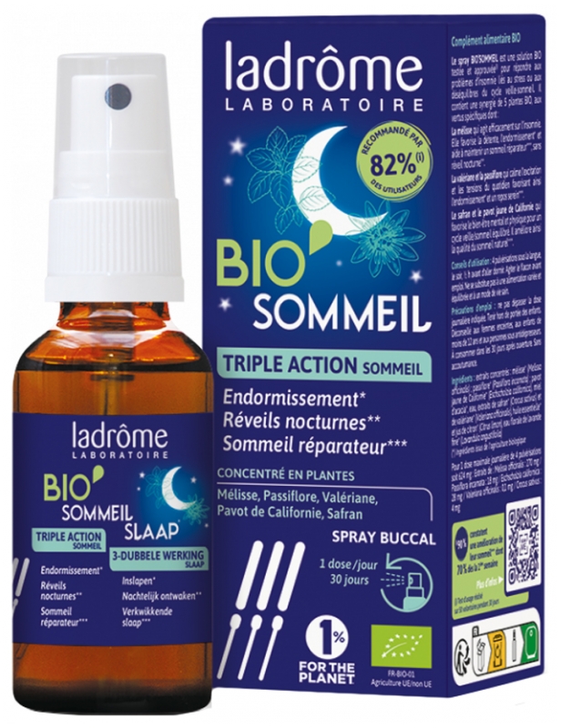 Spray oral Eco pentru somn Bio Sommeil, 20ml, Ladrome