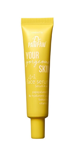Ser facial vegan 4 in 1 cu Papayaluronic Your Gorgeous Skin, 30ml, Dr.PAWPAW
