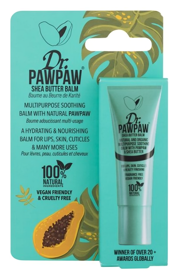 Balsam multifunctional 100% natural cu unt de shea, 10ml, Dr.PAWPAW