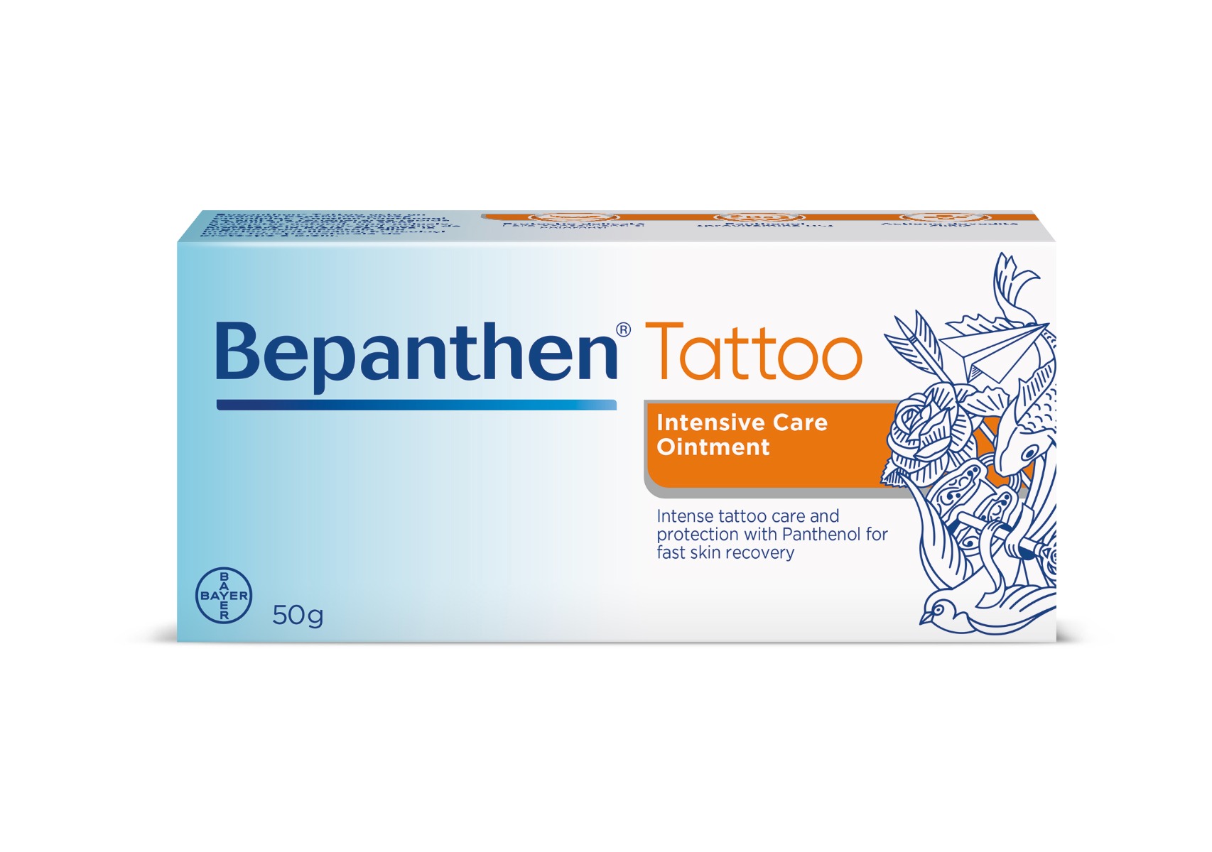 Unguent pentru ingrijirea tatuajelor Bepanthen Tattoo, 50g, Bayer