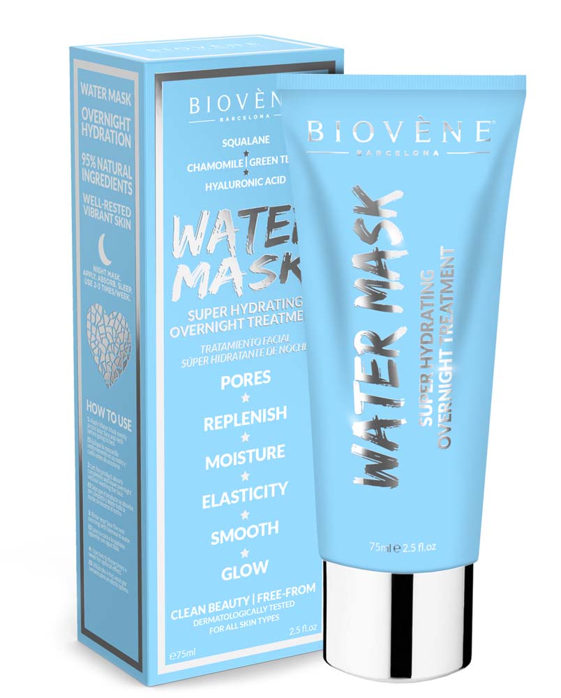 Masca hidratanta pentru noapte Water Mask, 75ml, Biovene