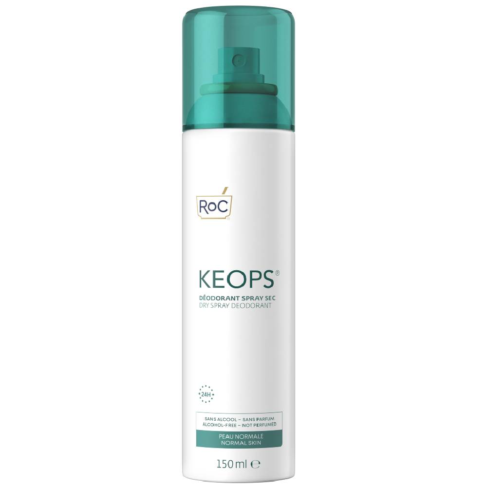 Deodorant spray uscat Keops, 150ml, Roc