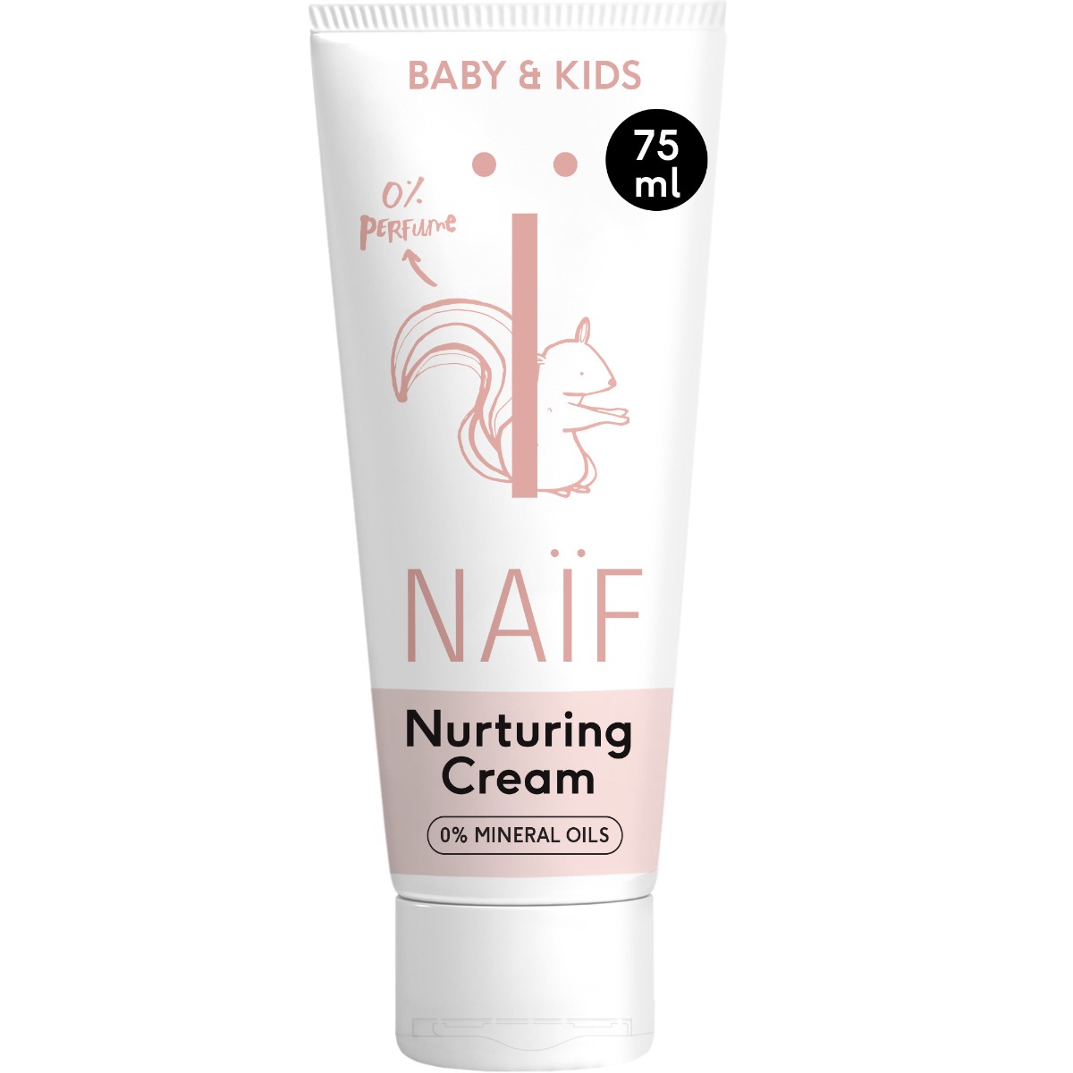 Crema nutritiva pentru piele uscata fara parfum adaugat pentru bebelusi si copii, 75ml, Naif
