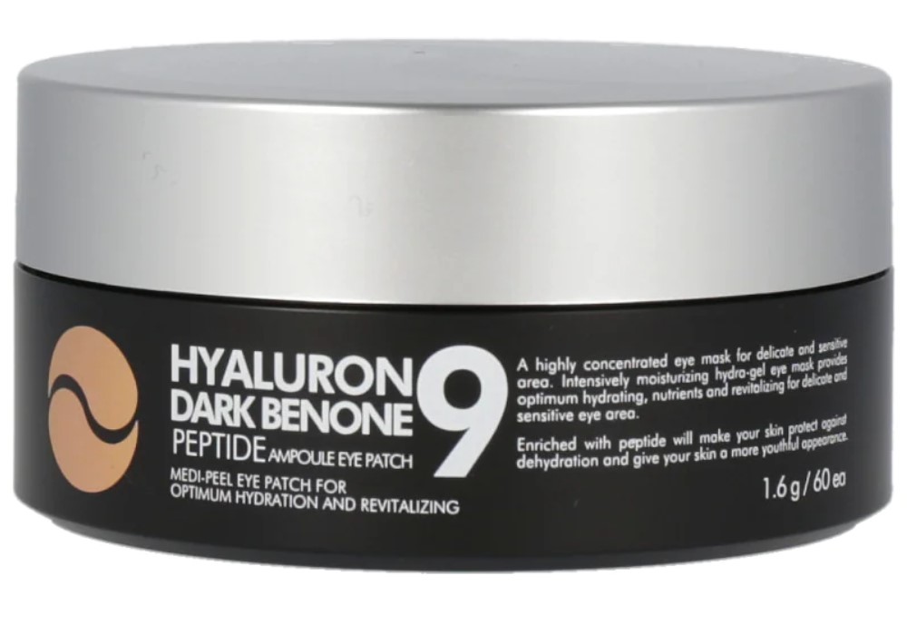 Plasturi pentru ochi Hyaluron Dark Benone Peptide 9, 60 bucati, Medi-Peel