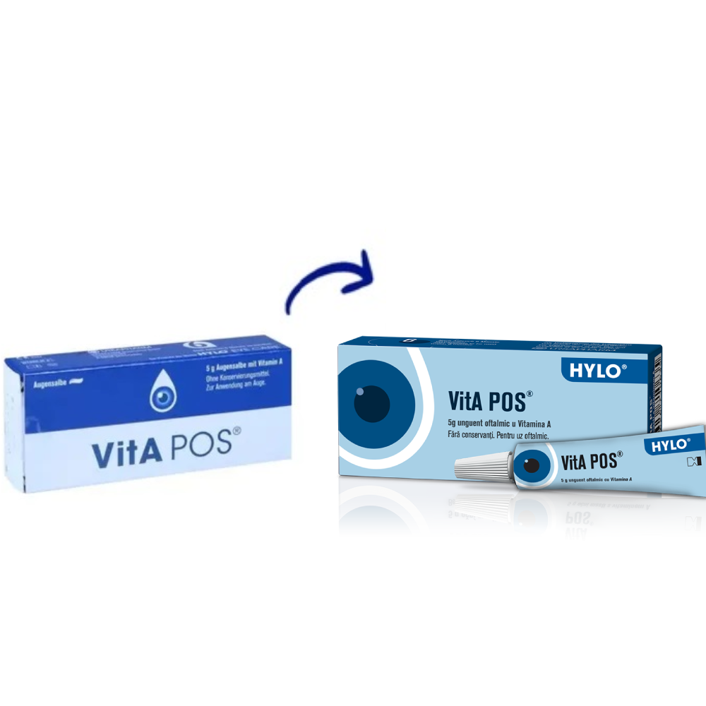 Unguent oftalmic Vita POS, 5ml, Hylo Eye Care