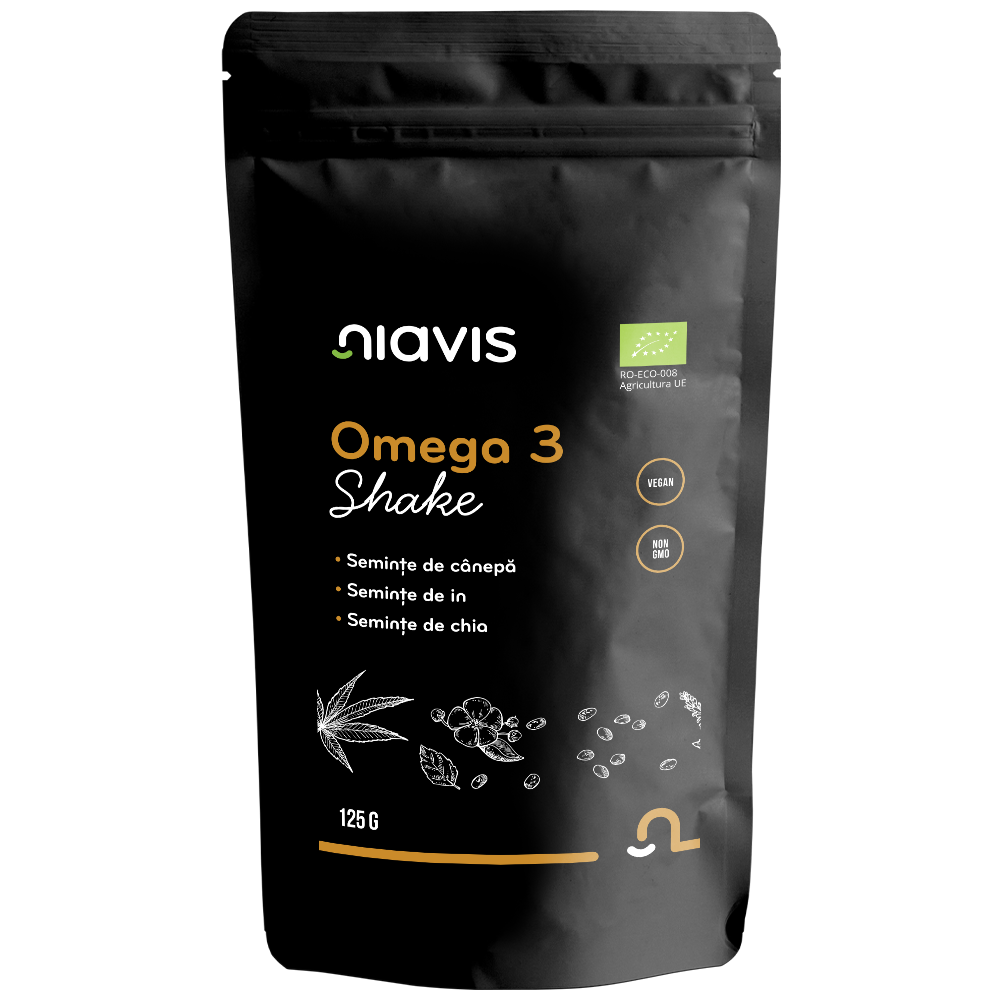 Shake ecologic Omega 3, 125g, Niavis