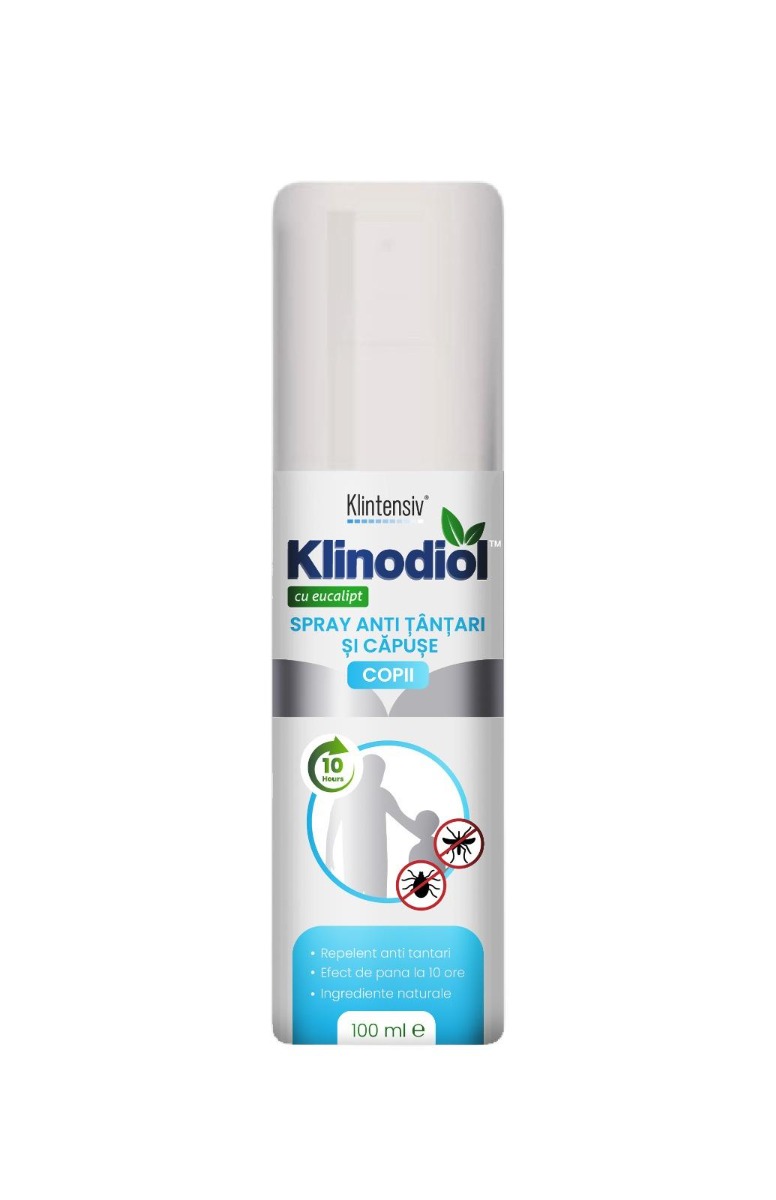 Spray antitantari si capuse baby 6 luni+ Klinodiol, 100ml, Klintensiv