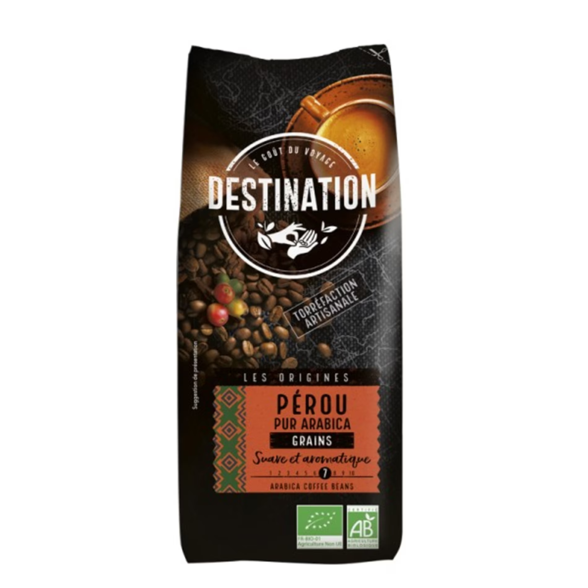 Cafea boabe eco Origini Peru, 1kg, Destination